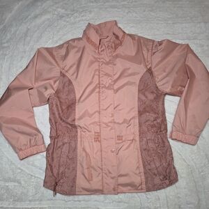 Outback Trading Company Pink Western Rodeo Cowboy Horse Jacket Sz M Paisley